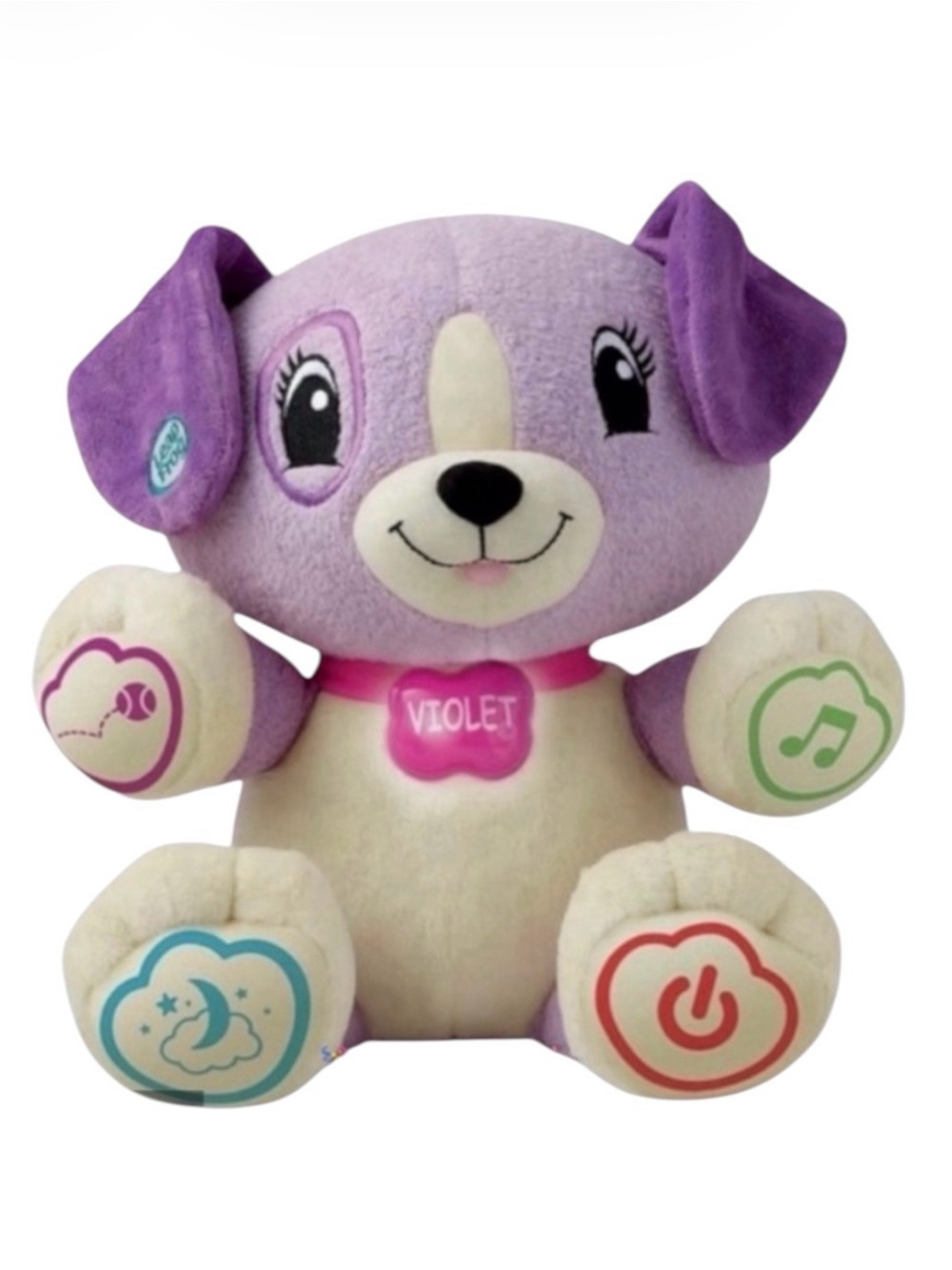 🎉HP🎉MY PAL VIOLET LEAP FROG PLUSH PUPPY